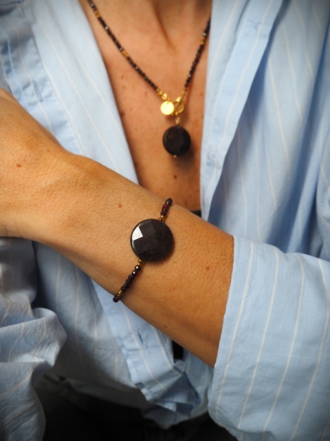 Naszyjnik MIŁOŚĆ na łańcuszku