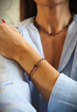 Bransoletka Intuicja Czarna Perła